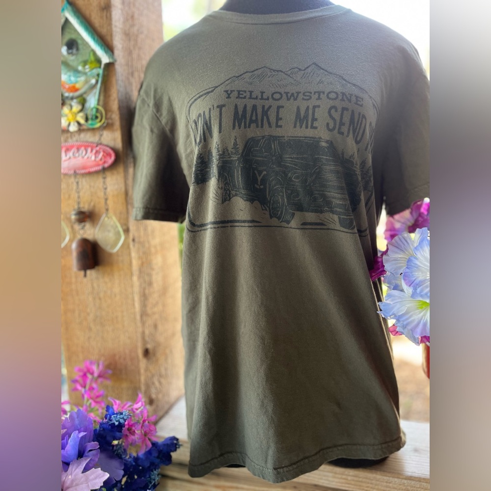 Yellowstone Rip Themed Graphic Tee “Don’t Make Me Send Rip” - Picture 5 of 8